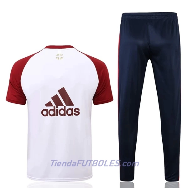 Arsenal Camiseta De Entrenamiento Hombre 2022/23 Roja Blanca