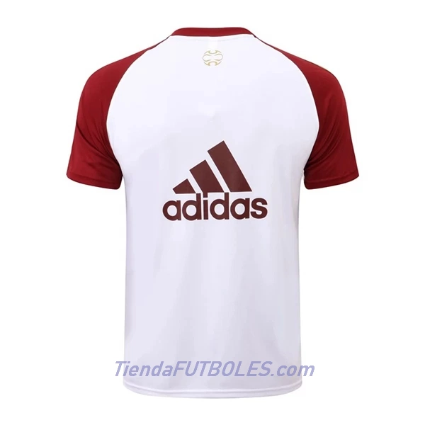 Arsenal Camiseta De Entrenamiento Hombre 2022/23 Roja Blanca