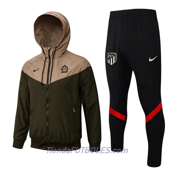 Atlético Madrid Chaqueta De Entrenamiento Traje Windrunner Hombre 2022/23 Verde