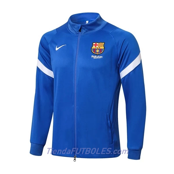 FC Barcelona Conjunto De Chaqueta De Entrenamiento Hombre 2022/23 Azul Blanca