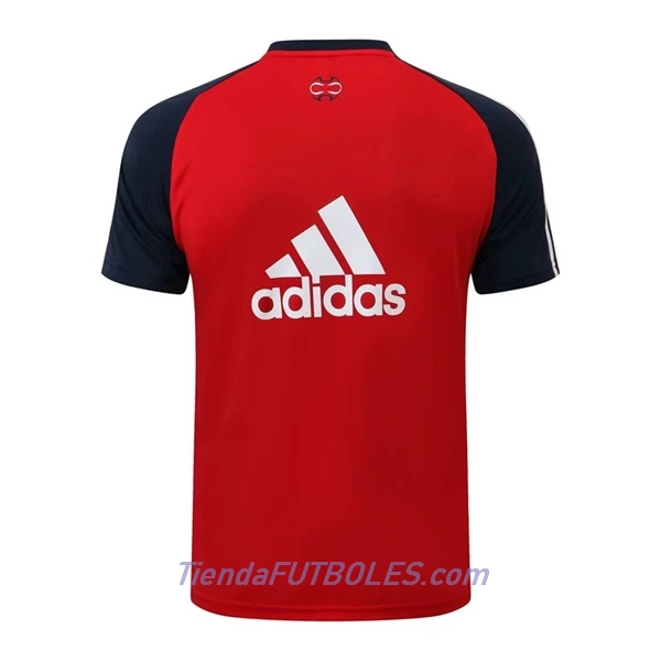 FC Bayern de Múnich Camiseta De Entrenamiento Hombre 2022/23 Azul Roja