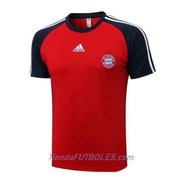 FC Bayern de Múnich Camiseta De Entrenamiento Hombre 2022/23 Azul Roja