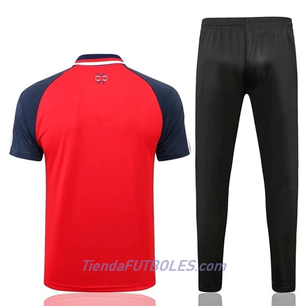 FC Bayern de Múnich Polo De Entrenamiento Hombre 2022/23 Azul Roja