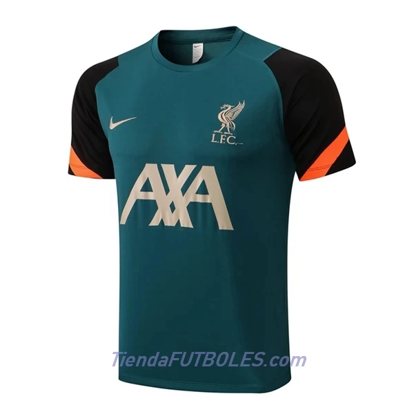 Liverpool Camiseta De Entrenamiento Hombre 2022/23 Verde