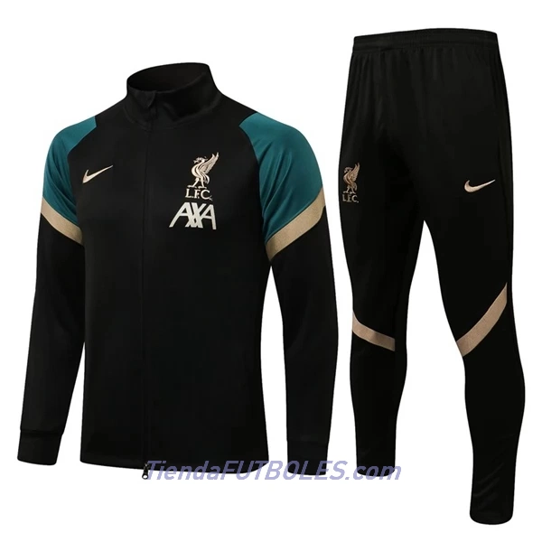 Liverpool Conjunto De Chaqueta De Entrenamiento Hombre 2022/23 Verde Negro