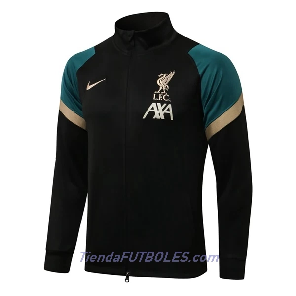 Liverpool Conjunto De Chaqueta De Entrenamiento Hombre 2022/23 Verde Negro