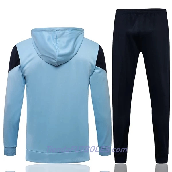 Manchester City Chaqueta De Entrenamiento Con Capucha Hombre 2022/23 Azul Claro