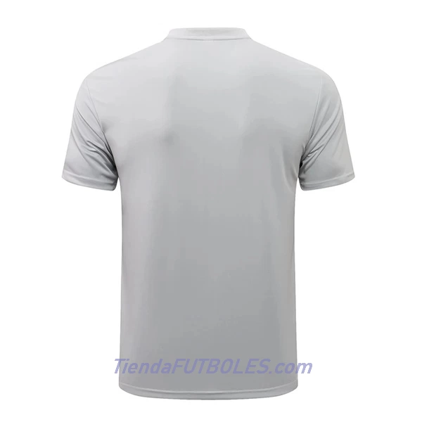 Manchester City Polo De Entrenamiento Hombre 2022/23 Gris Claro