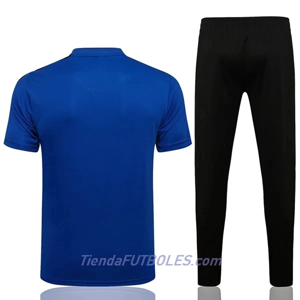 Manchester United Champions League Camiseta De Entrenamiento Hombre 2022/23 Azul