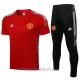 Manchester United Champions League Camiseta De Entrenamiento Hombre 2022/23 Roja Blanca