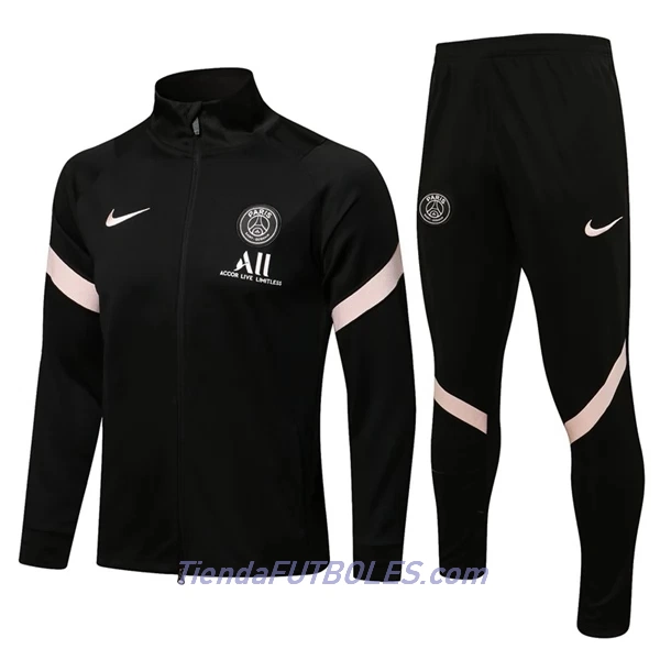 Paris Saint-Germain Conjunto De Chaqueta De Entrenamiento Hombre 2022/23 Negro Blanco