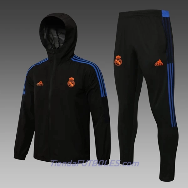 Real Madrid Chaqueta De Entrenamiento Traje Windrunner Hombre 2022/23 Negra