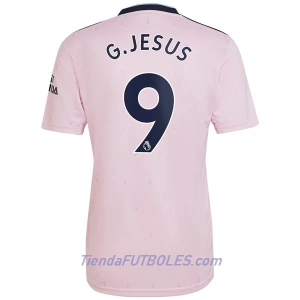 Camiseta Arsenal G.Jesus 9 Hombre Tercera 2022/23