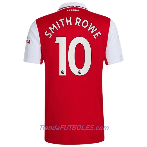 Camiseta Arsenal Smith Rowe 10 Hombre Primera 2022/23