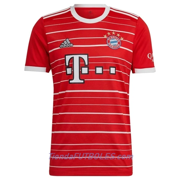 Camiseta FC Bayern de Múnich De Ligt 4 Hombre Primera 2022/23