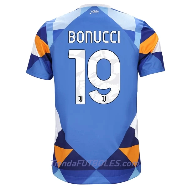 Camiseta Juventus Bonucci 19 Cuarta Hombre 2022/23