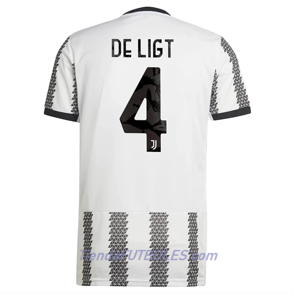 Camiseta Juventus De Ligt 4 Hombre Primera 2022/23