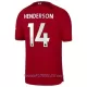 Camiseta Liverpool Henderson 14 Hombre Primera 2022/23