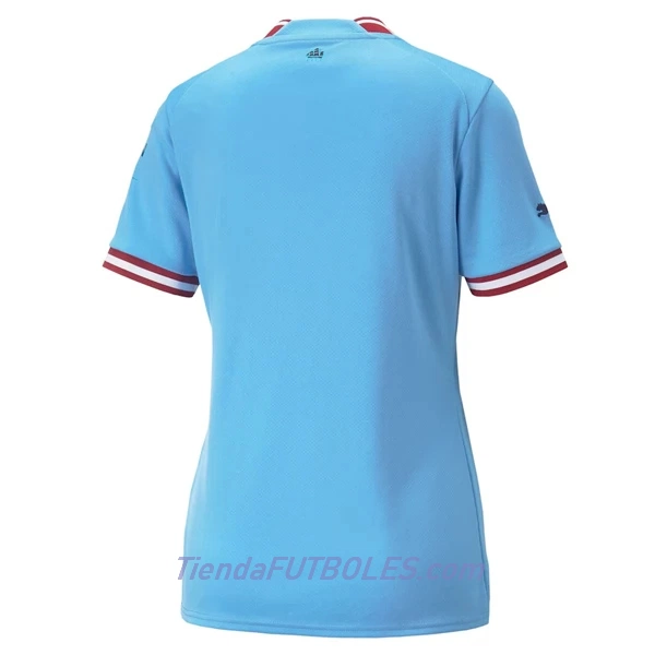 Camiseta Manchester City Mujer Primera 2022/23