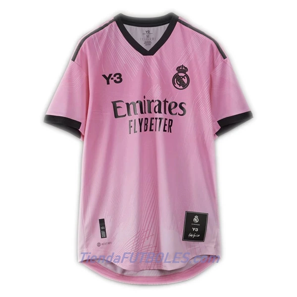 Camiseta Real Madrid Y-3 120. Aniversario Hombre Primera 2022/23 Rosa