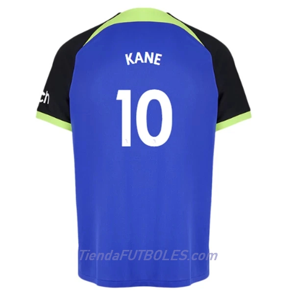 Camiseta Tottenham Hotspur Kane 10 Hombre Segunda 2022/23