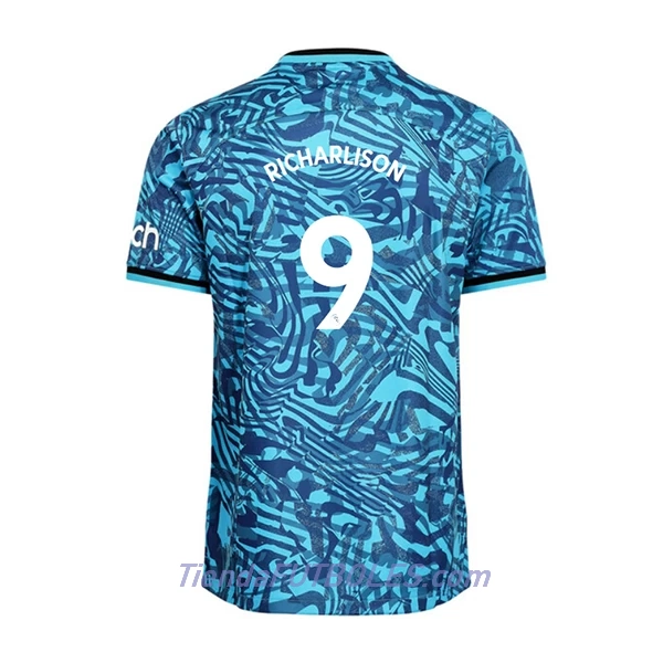 Camiseta Tottenham Hotspur Richarlison 9 Hombre Tercera 2022/23