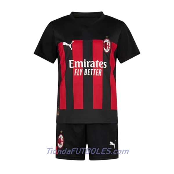 Conjunto AC Milan Niño Primera 2022/23