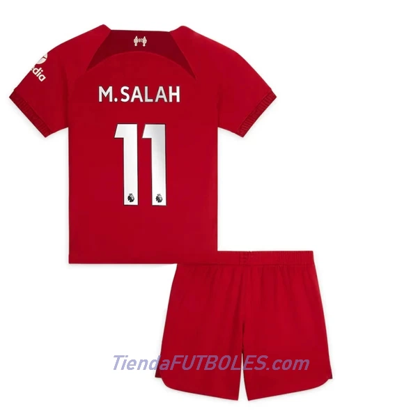 Conjunto Liverpool M.Salah 11 Niño Primera 2022/23
