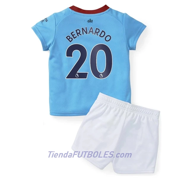 Conjunto Manchester City Bernardo 20 Niño Primera 2022/23
