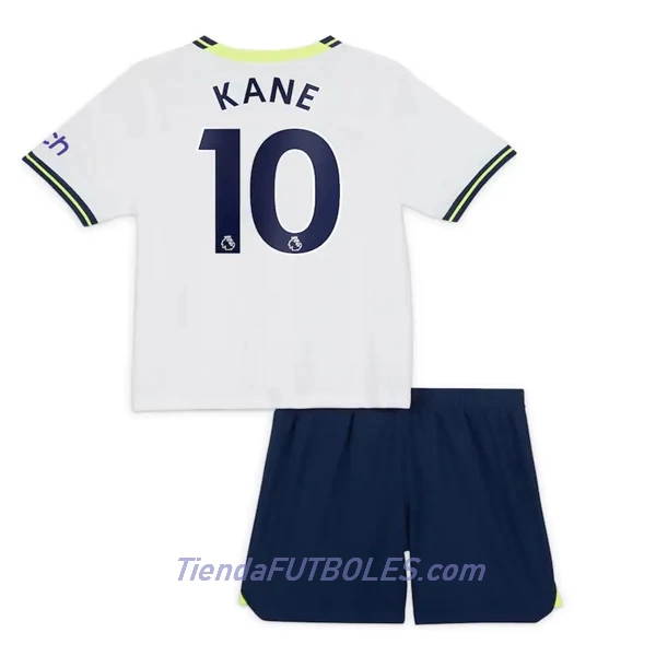 Conjunto Tottenham Hotspur Kane 10 Niño Primera 2022/23