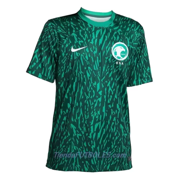 Camiseta Arabia Saudita Hombre Segunda Mundial 2022