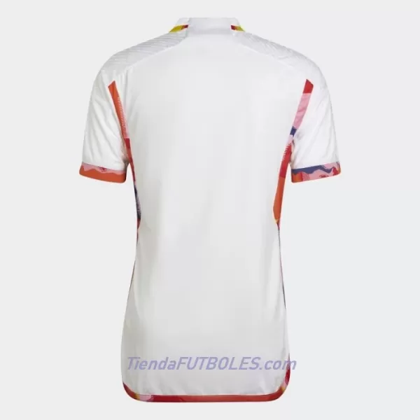 Camiseta Bélgica Hombre Segunda Mundial 2022