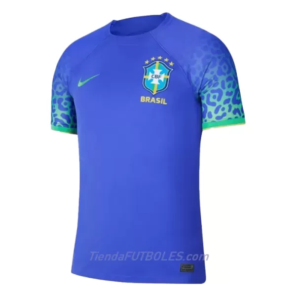 Camiseta Brasil Hombre Segunda Mundial 2022