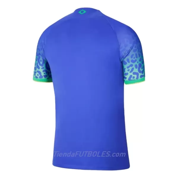 Camiseta Brasil Hombre Segunda Mundial 2022