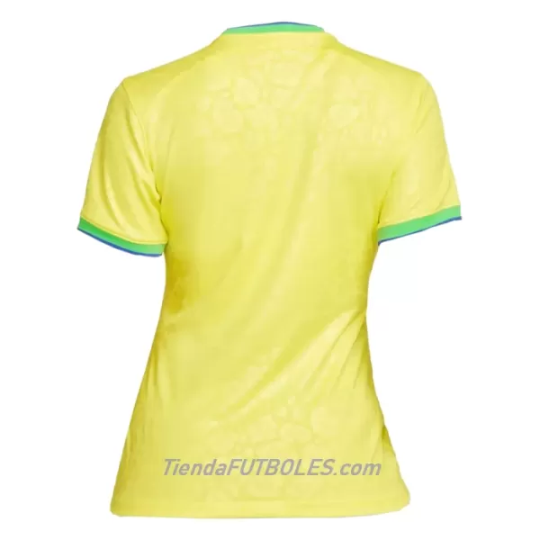 Camiseta Brasil Mujer Primera Mundial 2022