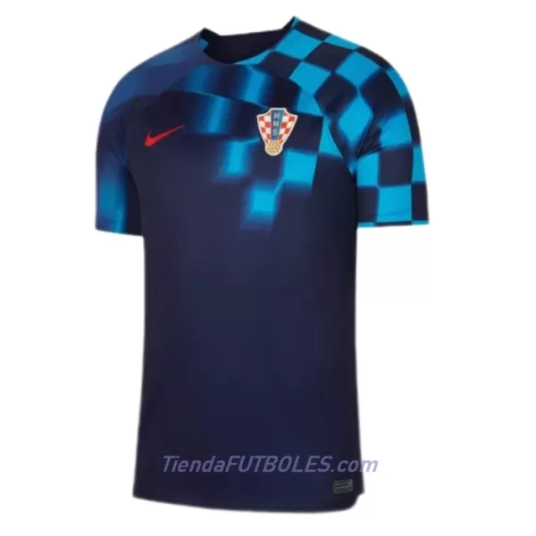 Camiseta Croacia Hombre Segunda Mundial 2022