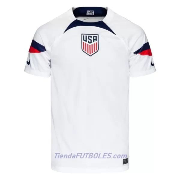 Camiseta Estados Unidos Hombre Primera Mundial 2022