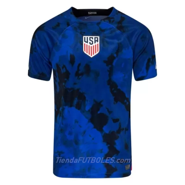 Camiseta Estados Unidos Hombre Segunda Mundial 2022