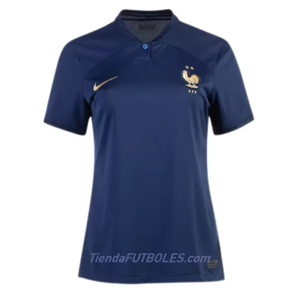 Camiseta Francia Mujer Primera Mundial 2022