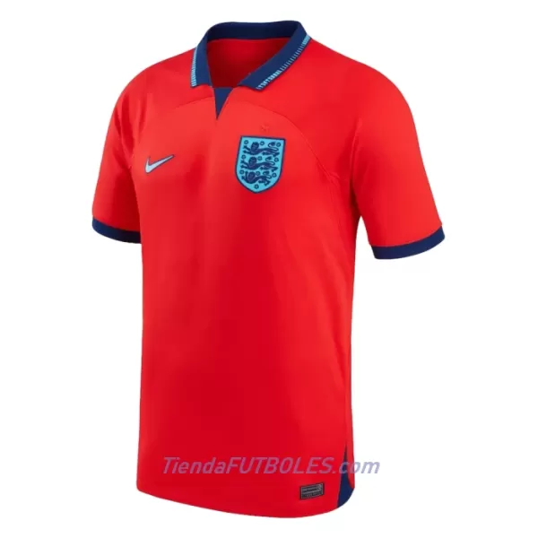 Camiseta Inglaterra Hombre Segunda Mundial 2022