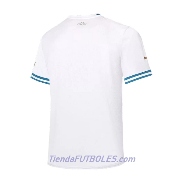 Camiseta Uruguay Hombre Segunda Mundial 2022