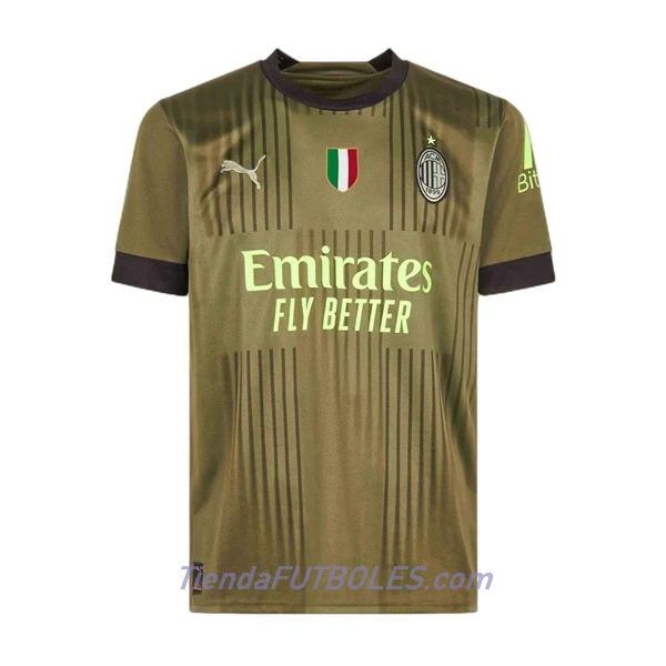 Camiseta AC Milan Hombre Tercera 2022/23