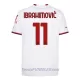 Camiseta AC Milan Ibrahimovic 11 Hombre Segunda 2022/23
