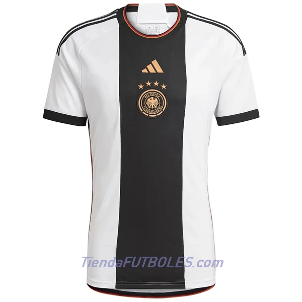 Camiseta Alemania Müller 13 Hombre Primera Mundial 2022