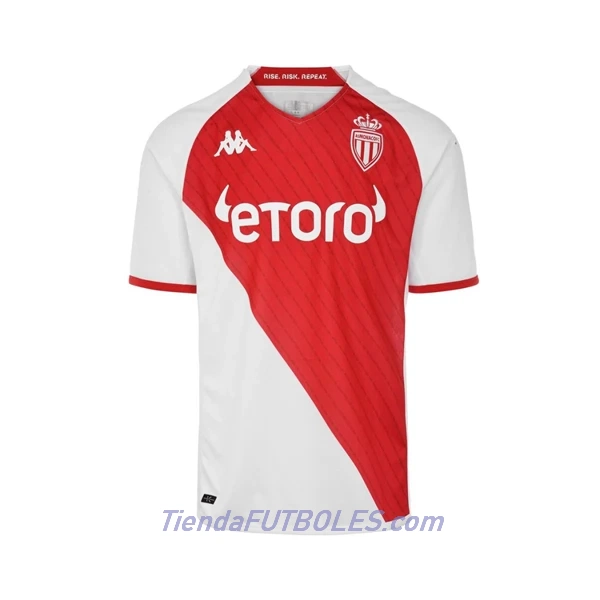 Camiseta AS Monaco Hombre Primera 2022/23