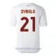 Camiseta AS Roma Dybala 21 Hombre Segunda 2022/23