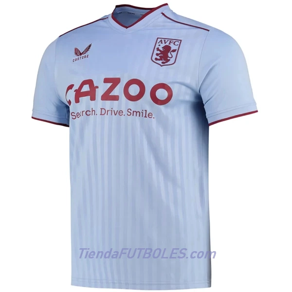 Camiseta Aston Villa Hombre Segunda 2022/23