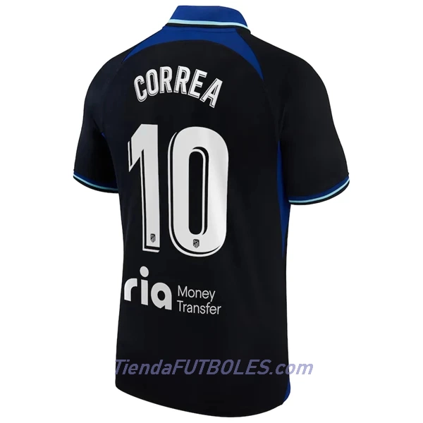 Camiseta Atlético Madrid Correa 10 Hombre Segunda 2022/23