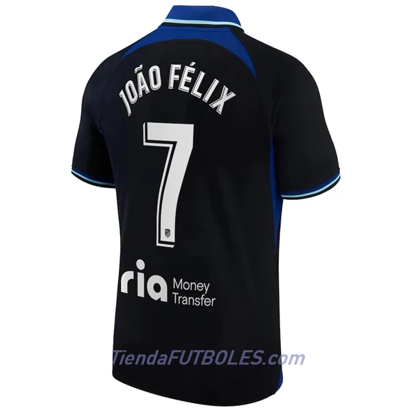 Camiseta Atlético Madrid João Félix 7 Hombre Segunda 2022/23