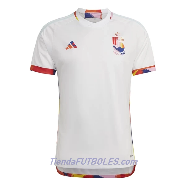 Camiseta Bélgica De Bruyne 7 Hombre Segunda Mundial 2022